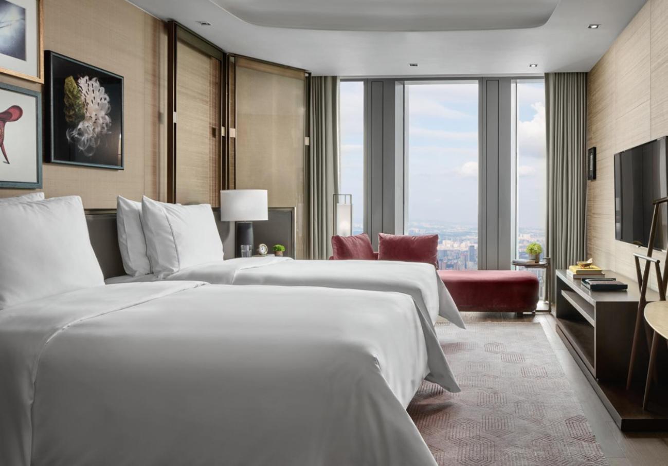 Rosewood Guangzhou, Enjoy Free Shuttle Bus Service Between The Hotel And The Canton Fair Complex During The Canton Fair Ngoại thất bức ảnh